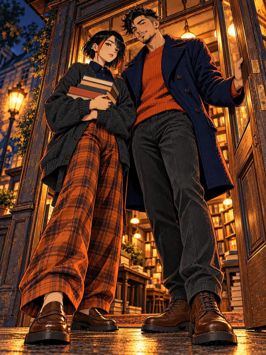 This whole anime lookbook started as a single prompt. · 图片 1