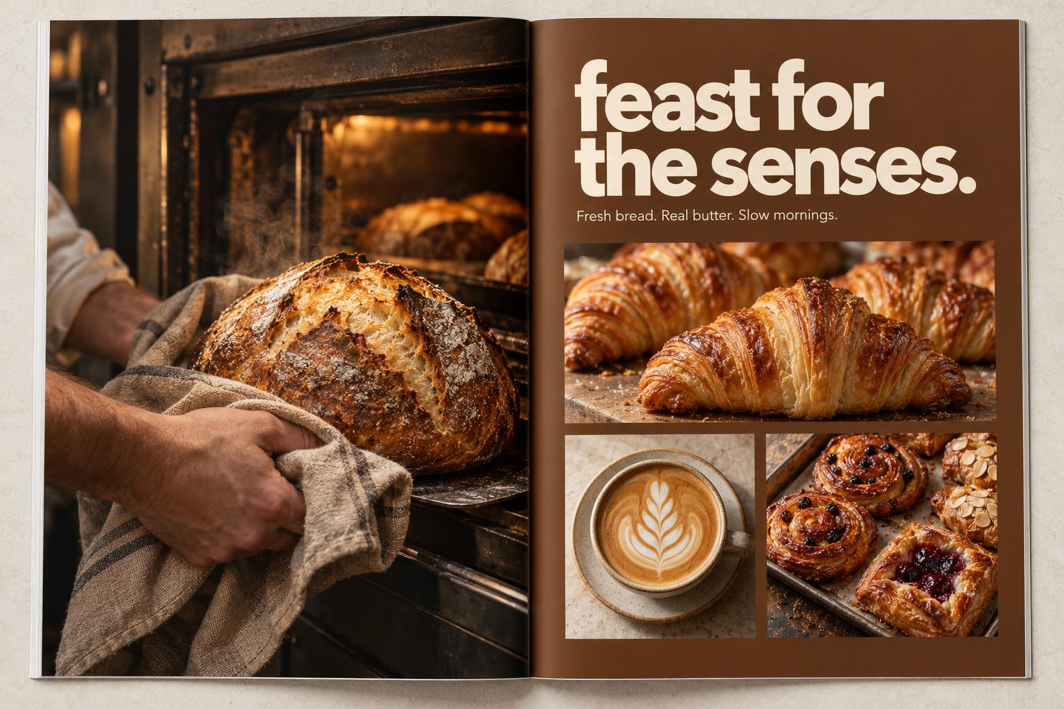 Want a magazine look? Give the page one color, one big headline, and one great photo. · 图片 2