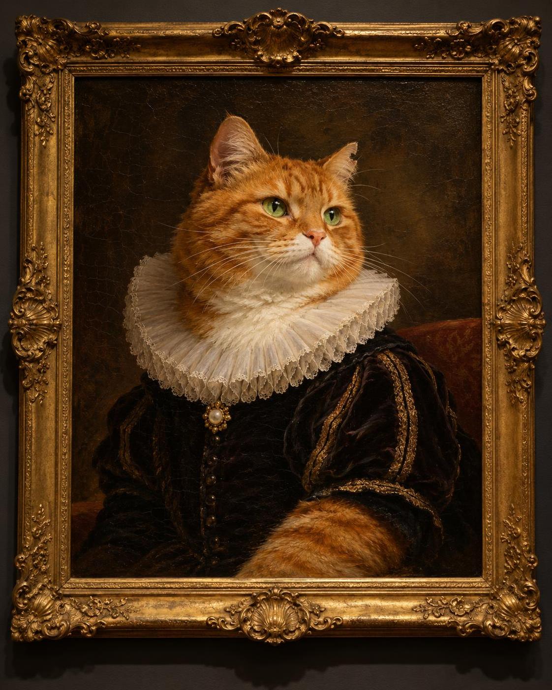 Meet Biscuit, a ginger cat who only exists in prompts. · 图片 1