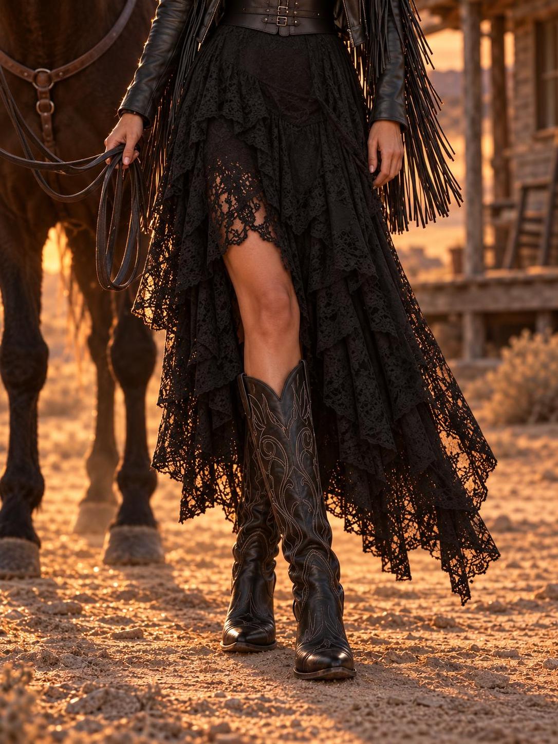 Sunset outlaw, dressed for both moods. · 图片 4