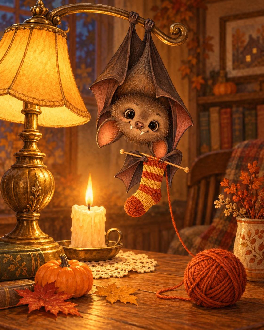 Halloween, but cozy. ยท ๅพ็ 4