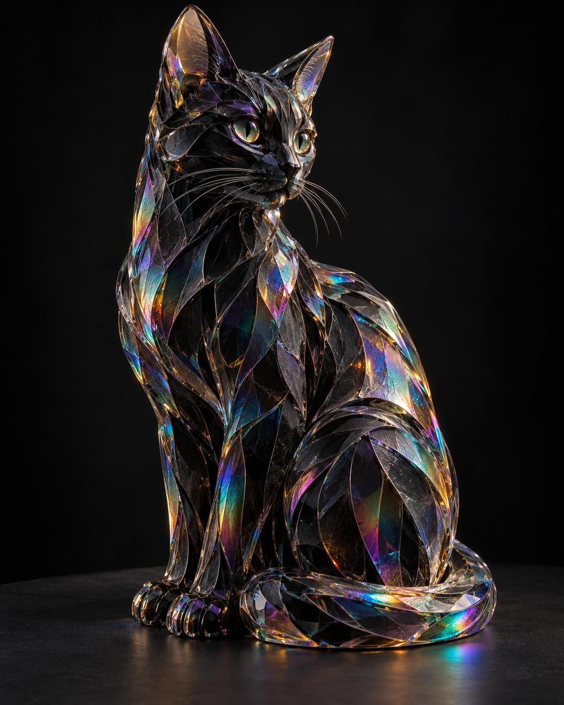 Want glass that glows from inside? Tell the model where the light lives. · 图片 1