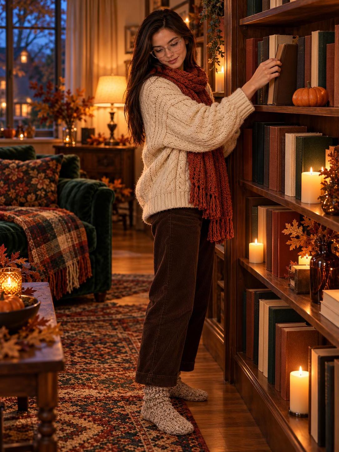 Halloween eve, and she never left the reading nook. · 图片 4