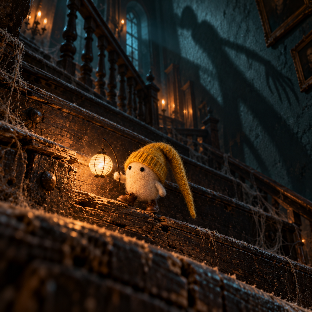 The house grows stranger when its traveler stays tiny. · 图片 3