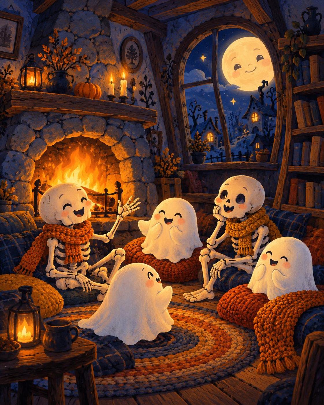 Even ghosts need a warm night in. · 图片 2