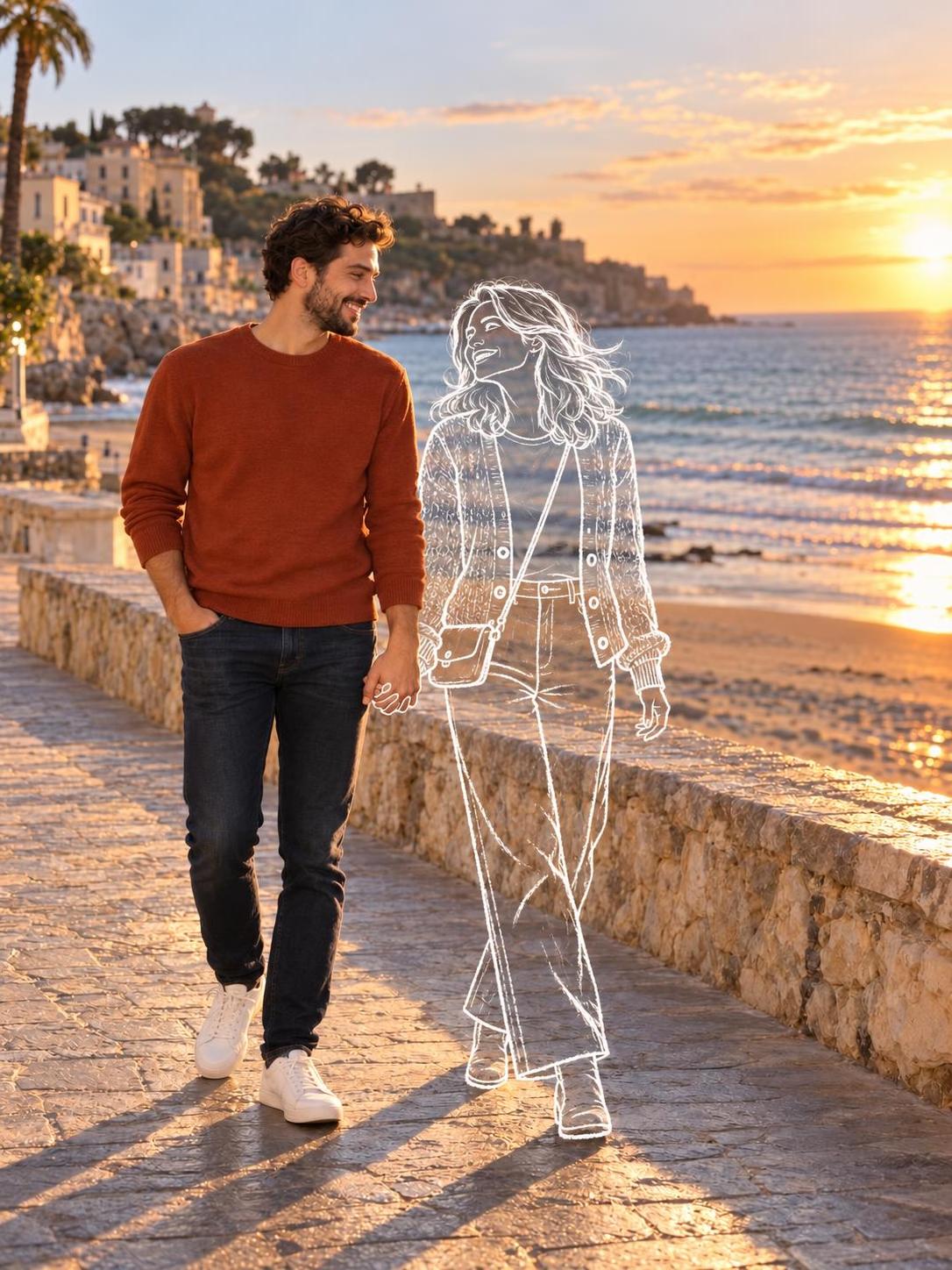 Want to post the couple photo without their face? · 图片 2