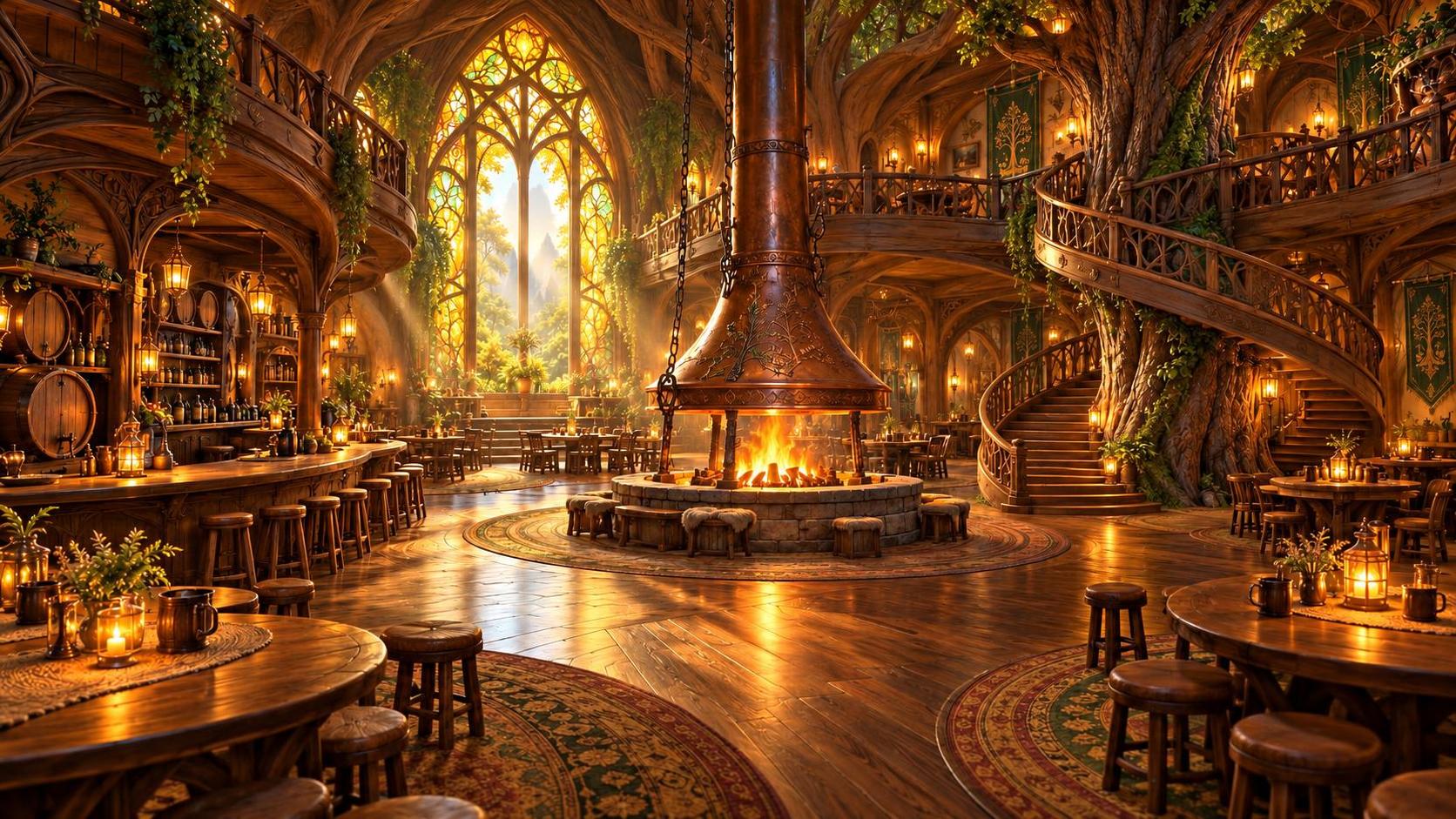 My agent asked for a tavern inside a giant tree. · 图片 4