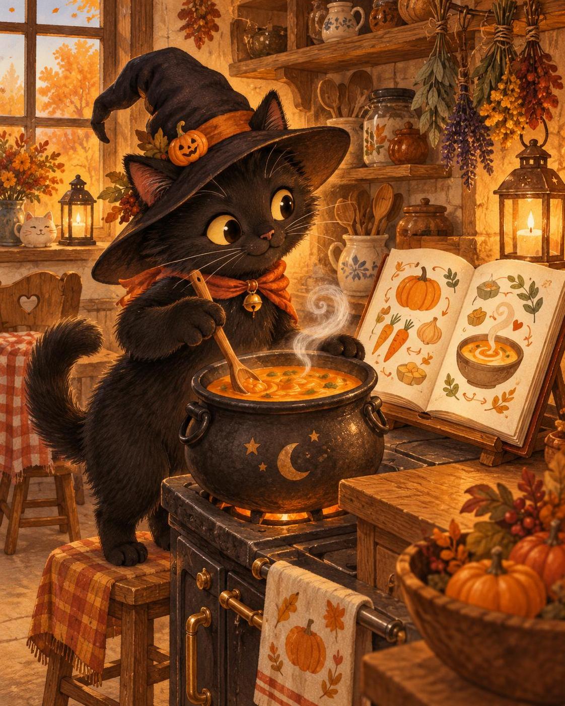 Halloween, but cozy. ยท ๅพ็ 3