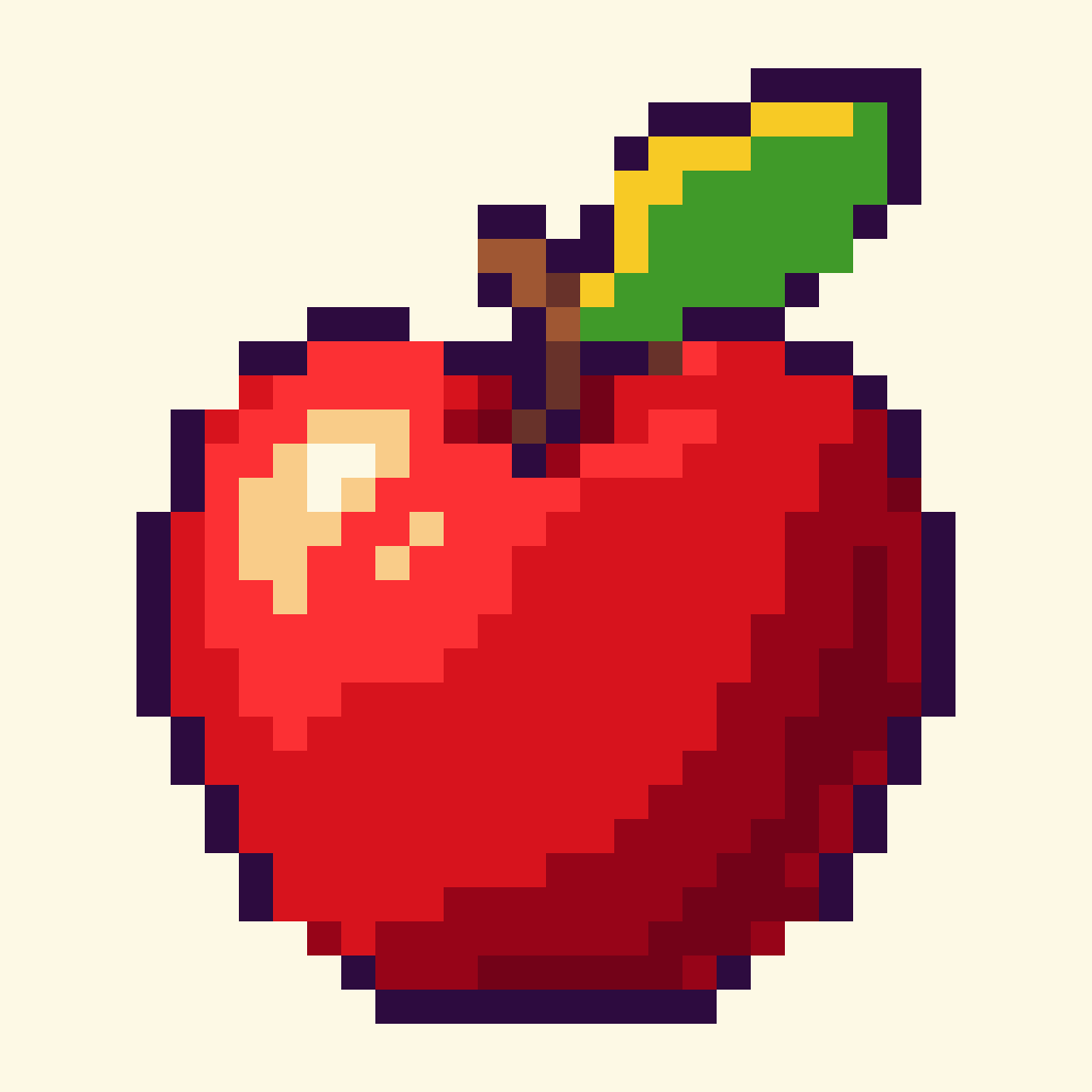 Four pixel props, one 32x32 grid, one palette. Generated on InkRoom, then snapped to… · 图片 1