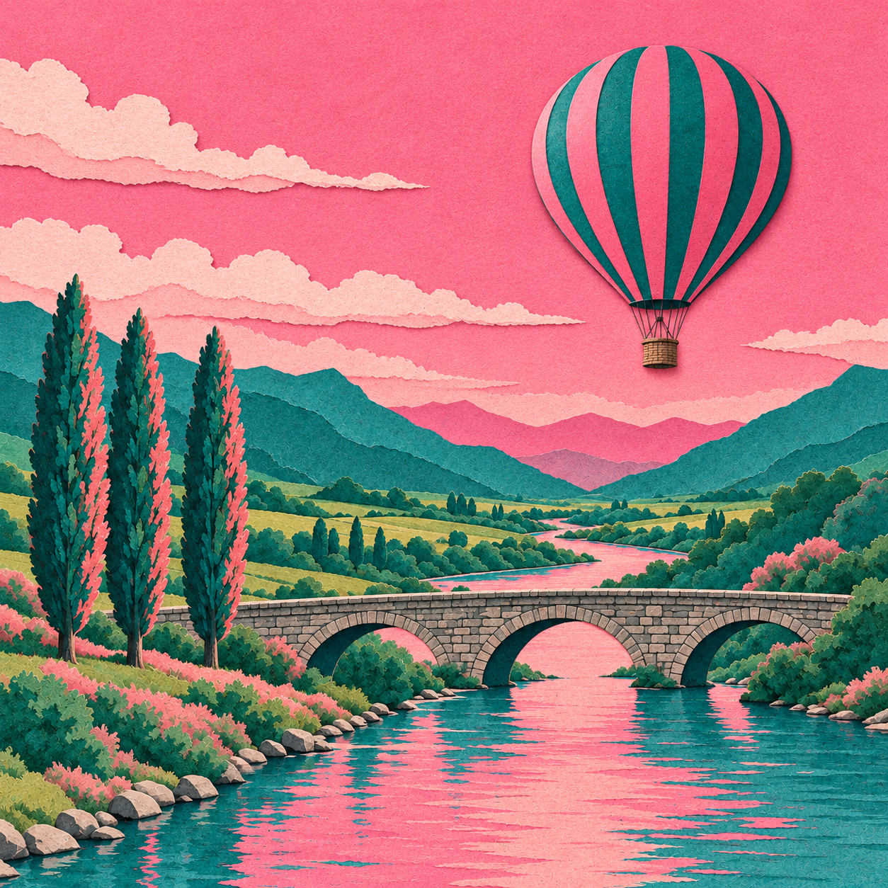 Risograph or watercolour, the balloon stays put. · 图片 4