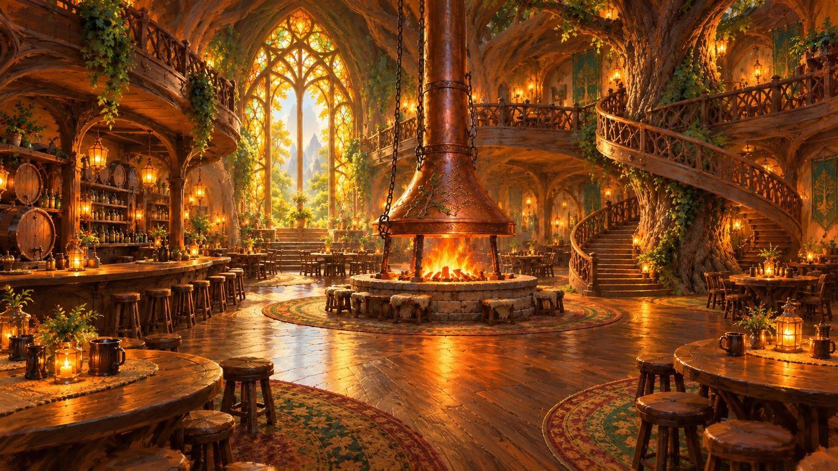 My agent asked for a tavern inside a giant tree. · 图片 1