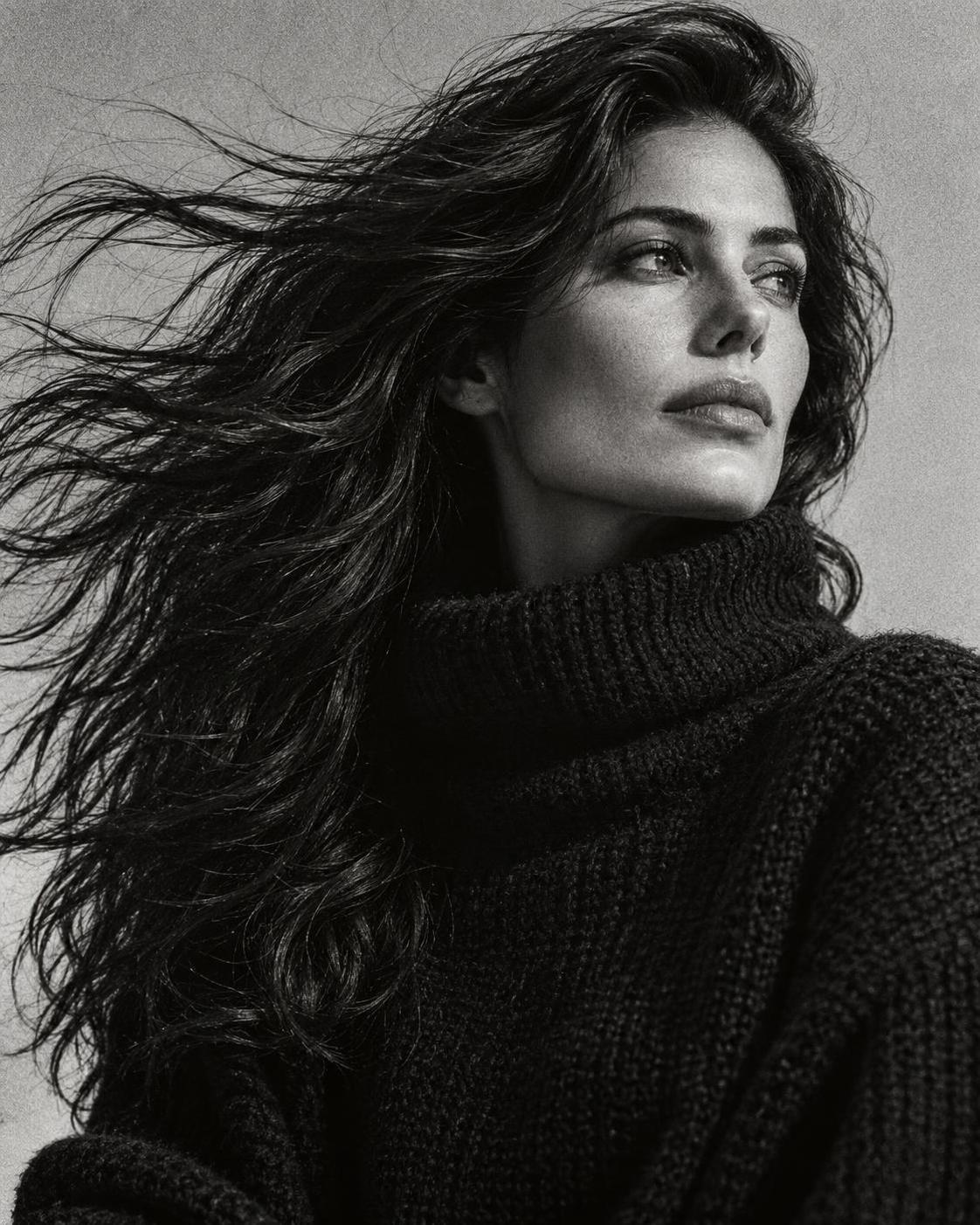 Black and white, all four frames, and not one of them breaks the mood. · 图片 1