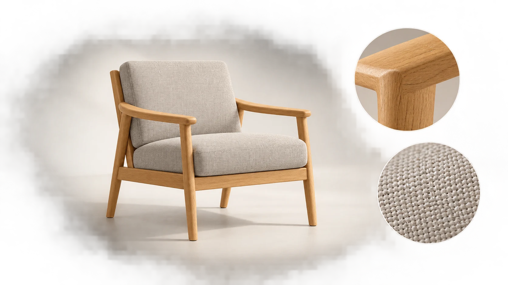 AI-generated illustration: How to Photograph Furniture: Proportions, Straight Lines, and Material Detail